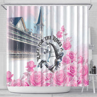 Kentucky Horse Race Shower Curtain Race For The Roses Churchill Downs