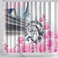 Kentucky Horse Race Shower Curtain Race For The Roses Churchill Downs