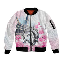 Kentucky Horse Race Sleeve Zip Bomber Jacket Race For The Roses Churchill Downs