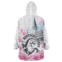Kentucky Horse Race Wearable Blanket Hoodie Race For The Roses Churchill Downs