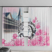 Kentucky Horse Race Window Curtain Race For The Roses Churchill Downs