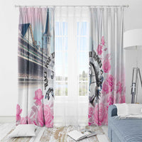 Kentucky Horse Race Window Curtain Race For The Roses Churchill Downs