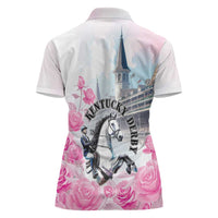 Kentucky Horse Race Women Polo Shirt Race For The Roses Churchill Downs