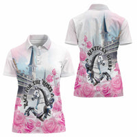 Kentucky Horse Race Women Polo Shirt Race For The Roses Churchill Downs