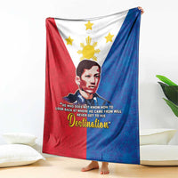 Philippines Filipinos Blanket Jose Rizal Flag Style