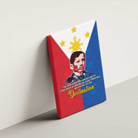 Philippines Filipinos Canvas Wall Art Jose Rizal Flag Style