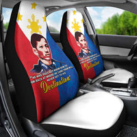 Philippines Filipinos Car Seat Cover Jose Rizal Flag Style