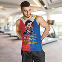 Philippines Filipinos Men Tank Top Jose Rizal Flag Style