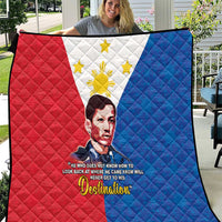Philippines Filipinos Quilt Jose Rizal Flag Style