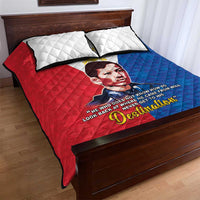 Philippines Filipinos Quilt Bed Set Jose Rizal Flag Style