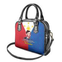 Philippines Filipinos Shoulder Handbag Jose Rizal Flag Style