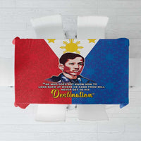 Philippines Filipinos Tablecloth Jose Rizal Flag Style