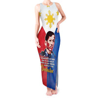 Philippines Filipinos Tank Maxi Dress Jose Rizal Flag Style
