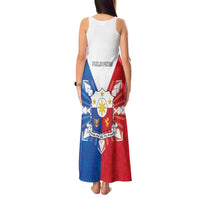 Philippines Filipinos Tank Maxi Dress Jose Rizal Flag Style