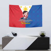 Philippines Filipinos Tapestry Jose Rizal Flag Style