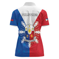 Philippines Filipinos Women Polo Shirt Jose Rizal Flag Style