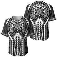 Philippines Batok Tribal Inspired Tattoo Black Baseball Jersey