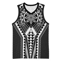 Philippines Batok Tribal Inspired Tattoo Black Basketball Jersey