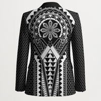 Philippines Batok Tribal Inspired Tattoo Black Blazer