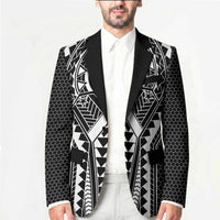 Philippines Batok Tribal Inspired Tattoo Black Blazer
