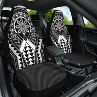 Philippines Batok Tribal Inspired Tattoo Black Car Seat Cover