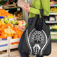 Philippines Batok Tribal Inspired Tattoo Black Grocery Bag