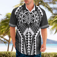 Philippines Batok Tribal Inspired Tattoo Black Hawaiian Shirt