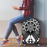 Philippines Batok Tribal Inspired Tattoo Black Luggage Cover
