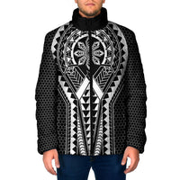 Philippines Batok Tribal Inspired Tattoo Black Padded Jacket