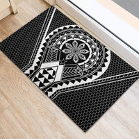 Philippines Batok Tribal Inspired Tattoo Black Rubber Doormat