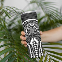 Philippines Batok Tribal Inspired Tattoo Black Skinny Tumbler