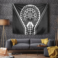 Philippines Batok Tribal Inspired Tattoo Black Tapestry