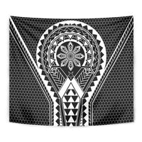 Philippines Batok Tribal Inspired Tattoo Black Tapestry