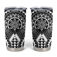 Philippines Batok Tribal Inspired Tattoo Black Tumbler Cup