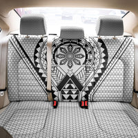 Philippines Batok Tribal Inspired Tattoo White Back Car Seat Cover