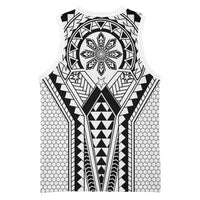 Philippines Batok Tribal Inspired Tattoo White Basketball Jersey
