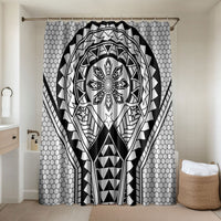 Philippines Batok Tribal Inspired Tattoo White Bathroom Set