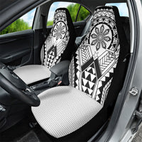 Philippines Batok Tribal Inspired Tattoo White Car Seat Cover