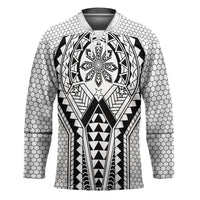 Philippines Batok Tribal Inspired Tattoo White Hockey Jersey