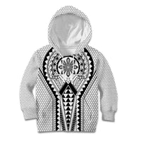 Philippines Batok Tribal Inspired Tattoo White Kid Hoodie