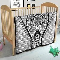 Philippines Batok Tribal Inspired Tattoo White Quilt