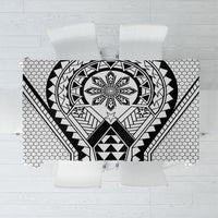 Philippines Batok Tribal Inspired Tattoo White Tablecloth