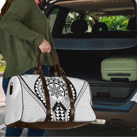 Philippines Batok Tribal Inspired Tattoo White Travel Bag