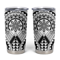 Philippines Batok Tribal Inspired Tattoo White Tumbler Cup