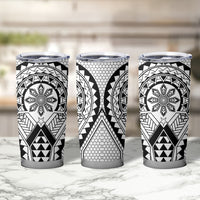 Philippines Batok Tribal Inspired Tattoo White Tumbler Cup