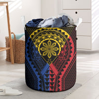 Philippines Batok Tribal Inspired Tattoo Laundry Basket