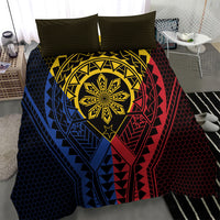 Philippines Batok Tribal Inspired Tattoo Bedding Set