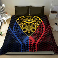 Philippines Batok Tribal Inspired Tattoo Bedding Set