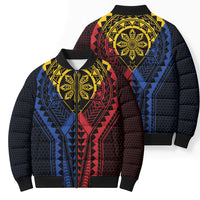 Philippines Batok Tribal Inspired Tattoo Bomber Puffer Jacket