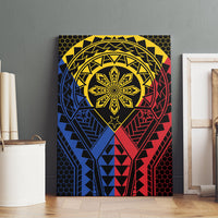 Philippines Batok Tribal Inspired Tattoo Canvas Wall Art